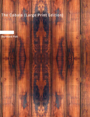 Book cover for The Cabala