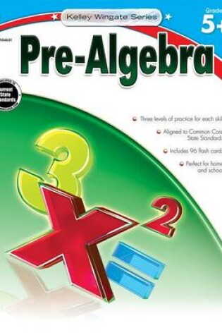 Cover of Pre-Algebra, Grades 5 - 12