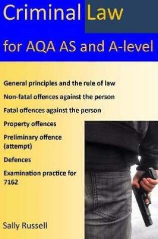 Cover of Criminal Law for AQA AS and A-Level