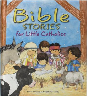 Book cover for Bible Stories for Little Catholics