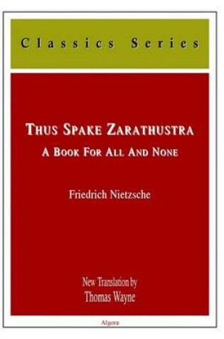 Cover of Thus Spake Zarathustra (HC)