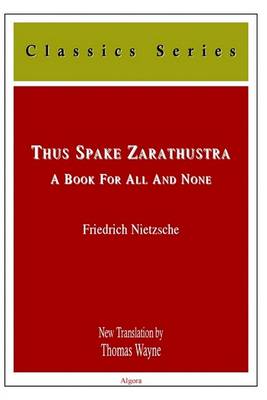 Book cover for Thus Spake Zarathustra (HC)