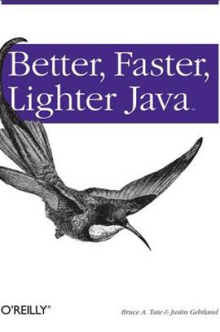 Cover of Better, Faster, Lighter Java