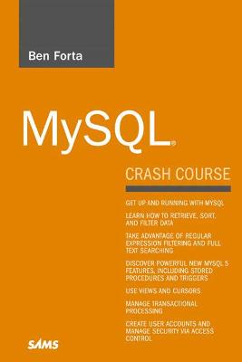 Book cover for MySQL Crash Course