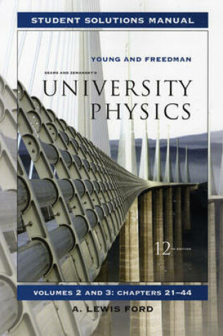 Cover of Student Solutions Manual for University Physics Vols 2 and 3