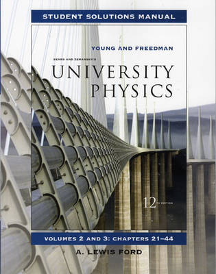 Book cover for Student Solutions Manual for University Physics Vols 2 and 3