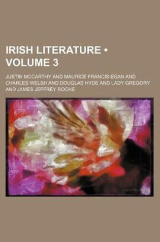 Cover of Irish Literature (Volume 3)