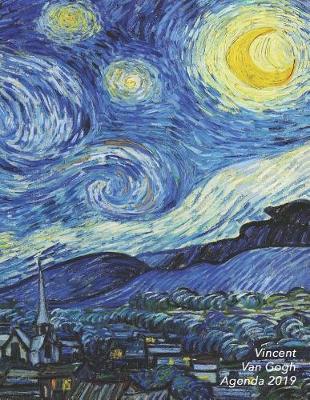 Book cover for Vincent Van Gogh Agenda 2019
