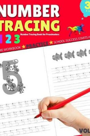 Cover of Number Tracing Book for Preschoolers