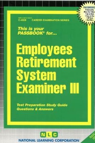 Cover of Employees Retirement System Examiner III