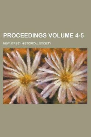 Cover of Proceedings (7, 8)