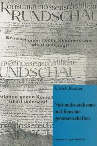 Cover of Nationalsozialismus Und Konsumgenossenschaften