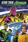 Book cover for Star Trek/Green Lantern, Vol. 2: Stranger Worlds