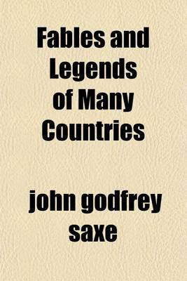 Book cover for Fables and Legends of Many Countries