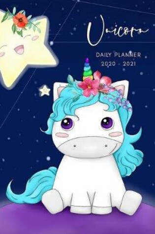 Cover of 2020 2021 15 Months Mystical Unicorn Daily Planner