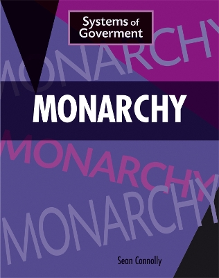Book cover for Systems of Government: Monarchy