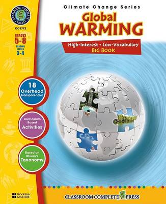 Book cover for Global Warming: Big Book, Grades 5-8