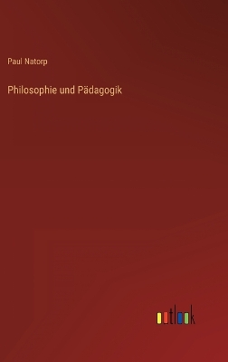 Book cover for Philosophie und Pädagogik