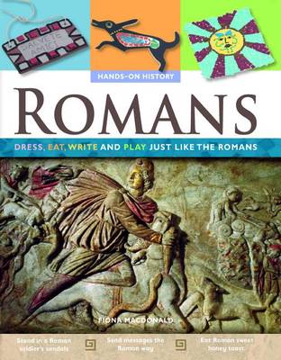 Book cover for Romans: Dress, Eat, Write, and Play Just Like the Romans