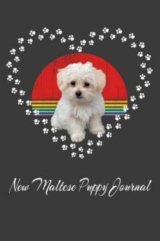 Cover of New Maltese Puppy Journal