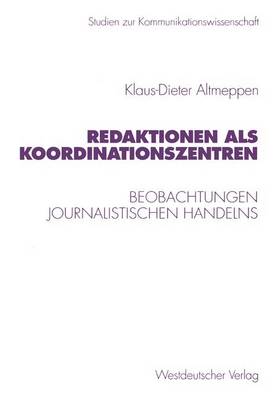 Book cover for Redaktionen Als Koordinationszentren