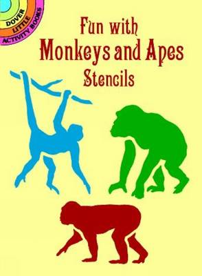 Book cover for Fun with Monkeys and Apes Stencils