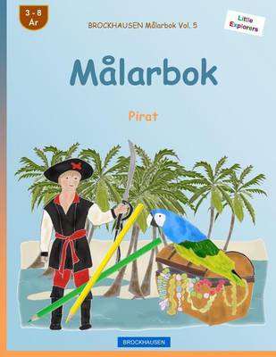 Book cover for BROCKHAUSEN Målarbok Vol. 5 - Målarbok