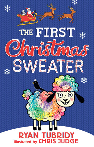 Book cover for The First Christmas Sweater (and the Sheep Who Changed Everything)