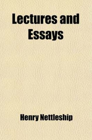 Cover of Lectures and Essays (Volume 2)