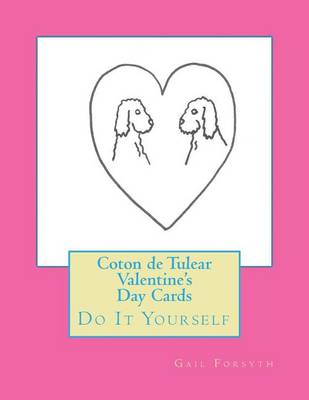 Book cover for Coton de Tulear Valentine's Day Cards