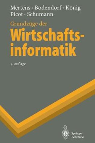 Cover of Grundz GE Der Wirtschaftsinformatik