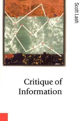 Cover of Critique of Information