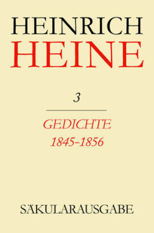 Cover of Gedichte 1845-1856