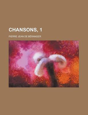 Book cover for Chansons, 1