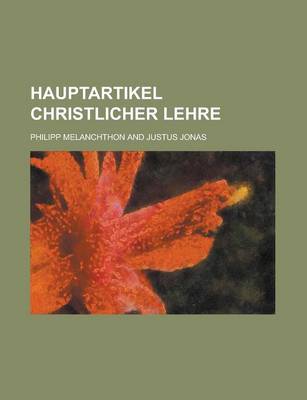 Book cover for Hauptartikel Christlicher Lehre