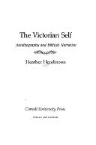 Cover of Victorian Self