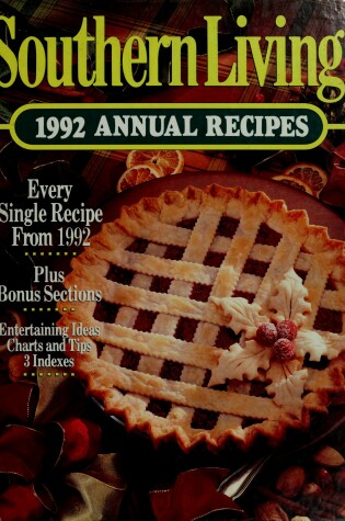 Cover of Southern Living 1992 Annual Recipes