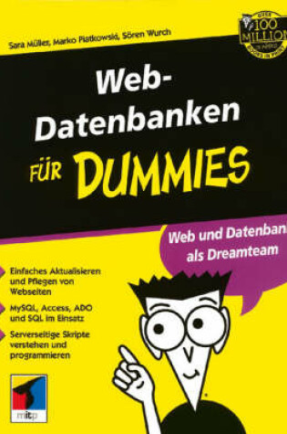 Cover of Webdatenbanken Fur Dummies