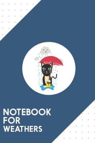 Cover of Notebook for Weathers