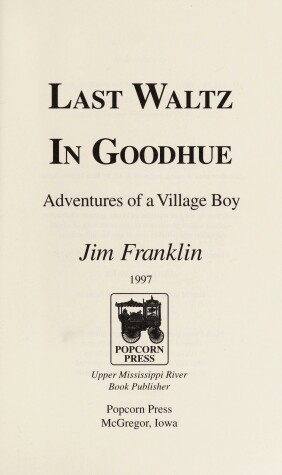 Book cover for Last Waltz in Goodhue