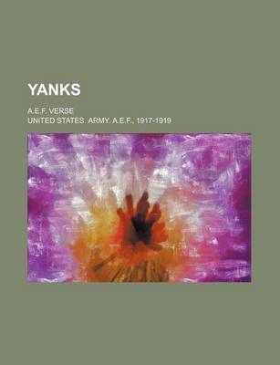 Book cover for Yanks; A.E.F. Verse