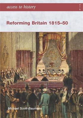 Book cover for Reforming Britain 1815-1850