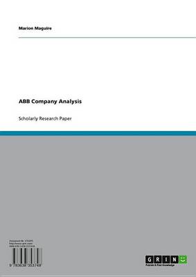 Book cover for Abb Company Analysis