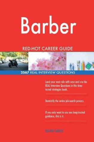 Cover of Barber Red-Hot Career Guide; 2567 Real Interview Questions