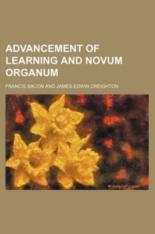 Cover of Advancement of Learning and Novum Organum