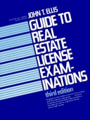 Cover of Guide to Real Estate License Examinations