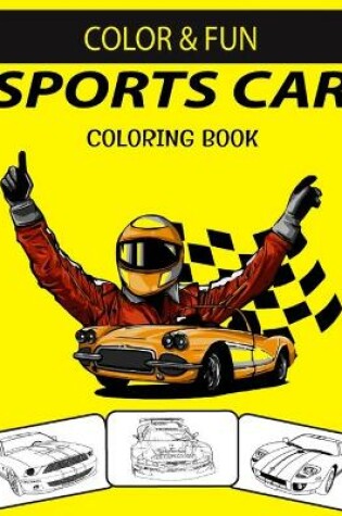 Cover of Sports Car Coloring Book