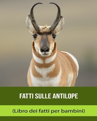 Book cover for Fatti sulle Antilope (Libro dei fatti per bambini)