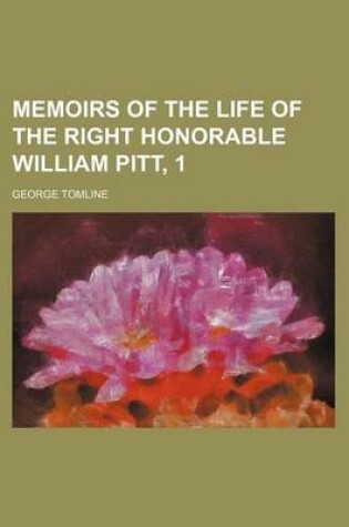 Cover of Memoirs of the Life of the Right Honorable William Pitt, 1