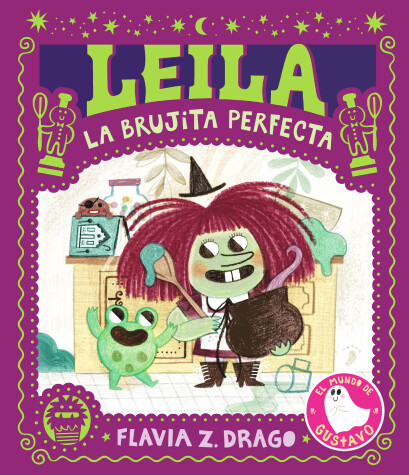 Book cover for Leila, la brujita perfecta